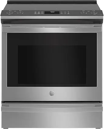 GE Profile PSS93YPFS 30-Inch Slide-In Smart Electric Range