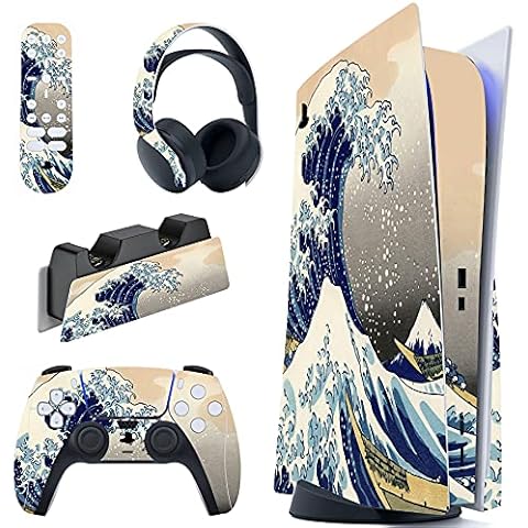 PlayVital Autocollants Skin Decal pour ps5 Sticker Vinyle Habillages Cover