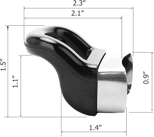 Miniatura 2 de XATDOMESD Asas de repuesto para ollas y sartenes, mango de utensilios de cocina para sartén a presión, adecuado para tipo de 2 o 1 agujero, largo de