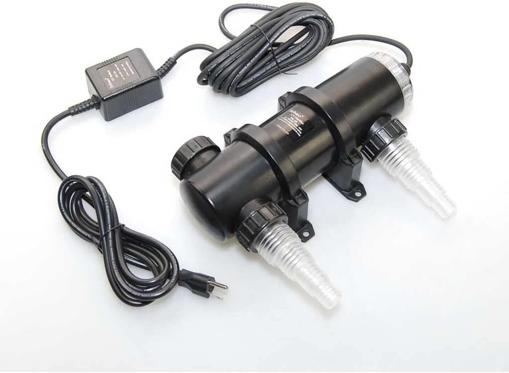 Jecod EverGrow 18W Non-Submersible UV Ultraviolet Light Clarifier Lamp Filter for Aquarium Koi Pond Fish Tank