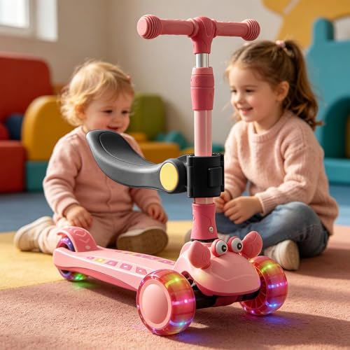 Fixation de siège de trottinette pour rouler au parc et aire de jeux