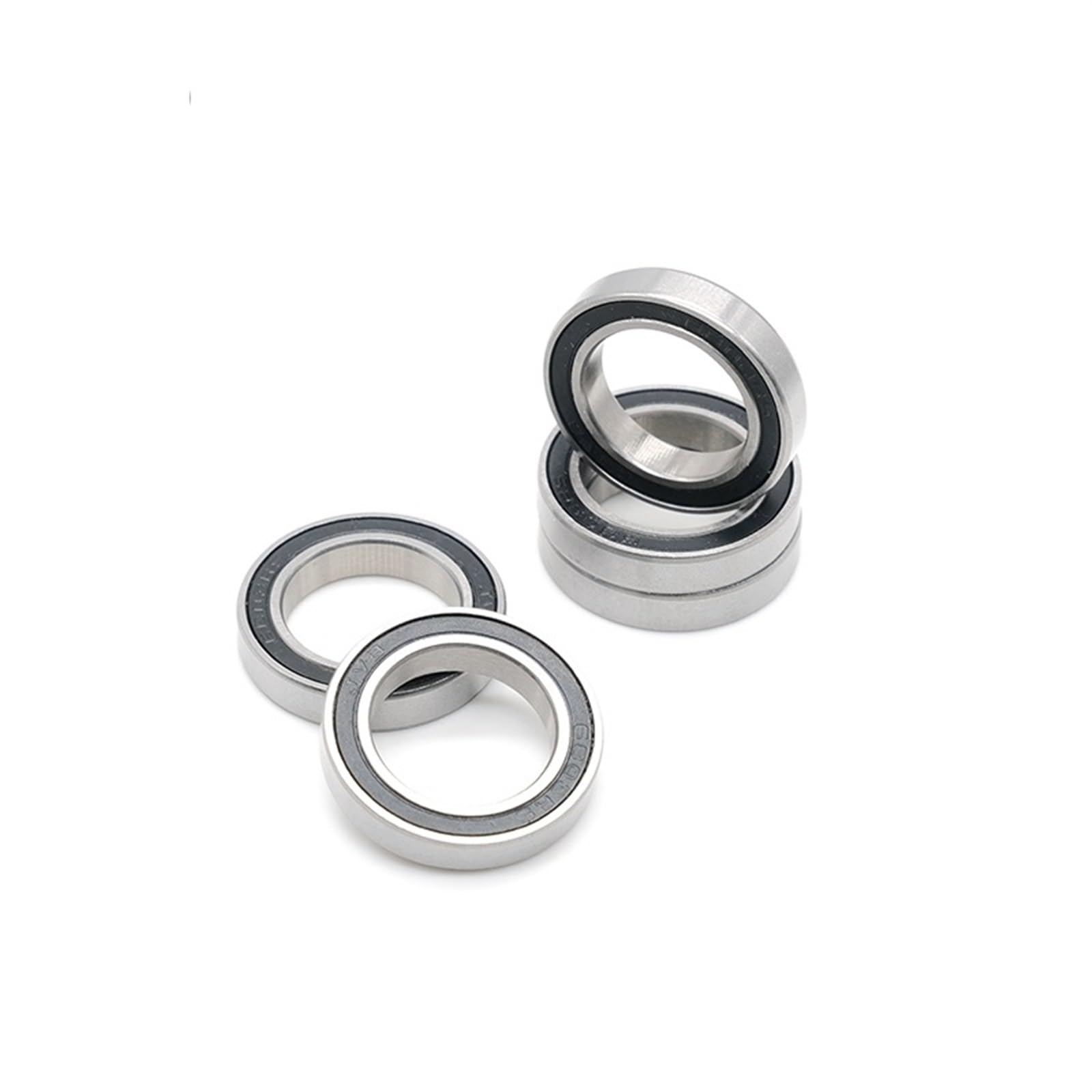 Rodamiento 6805-2RS con grasa, 25x37x7mm (2 unidades), 25377 bolas, piezas de reparación de soporte inferior de bicicleta, rodamientos de bolas BB70 6805 2RS