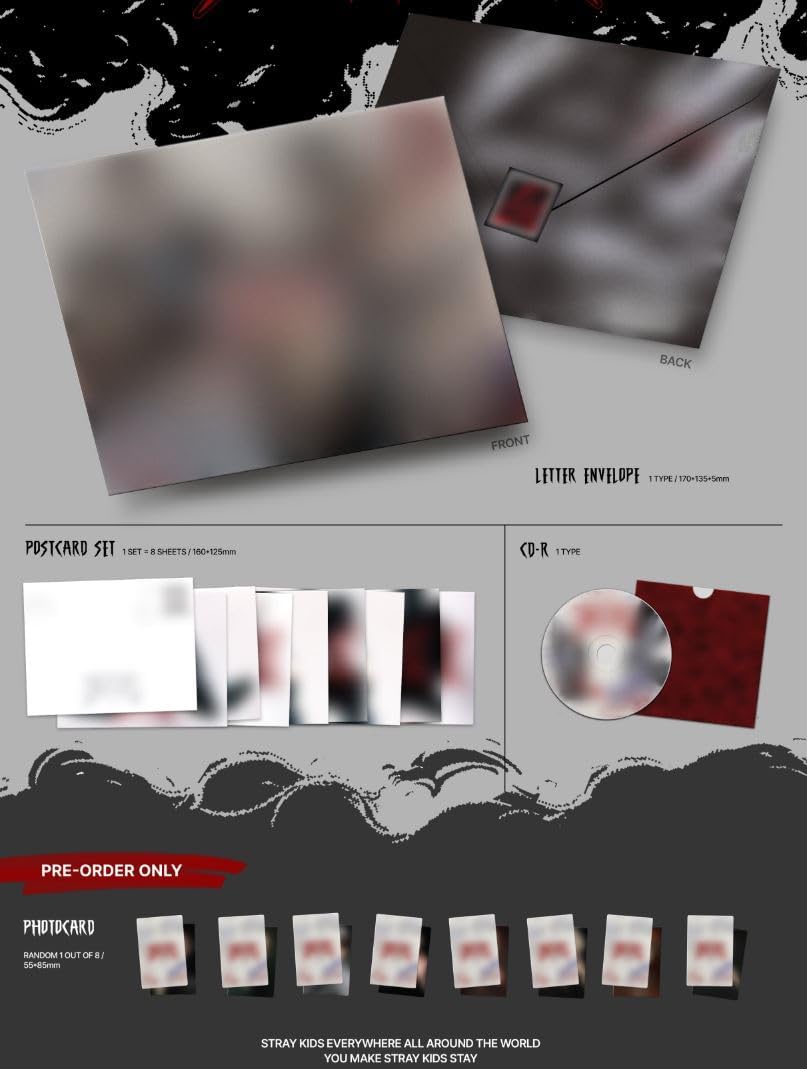 Stray Kids ATE 9th Mini Album Limited Edition - ATE, Standard 2, and Letter Ver Set (via DHL Express)