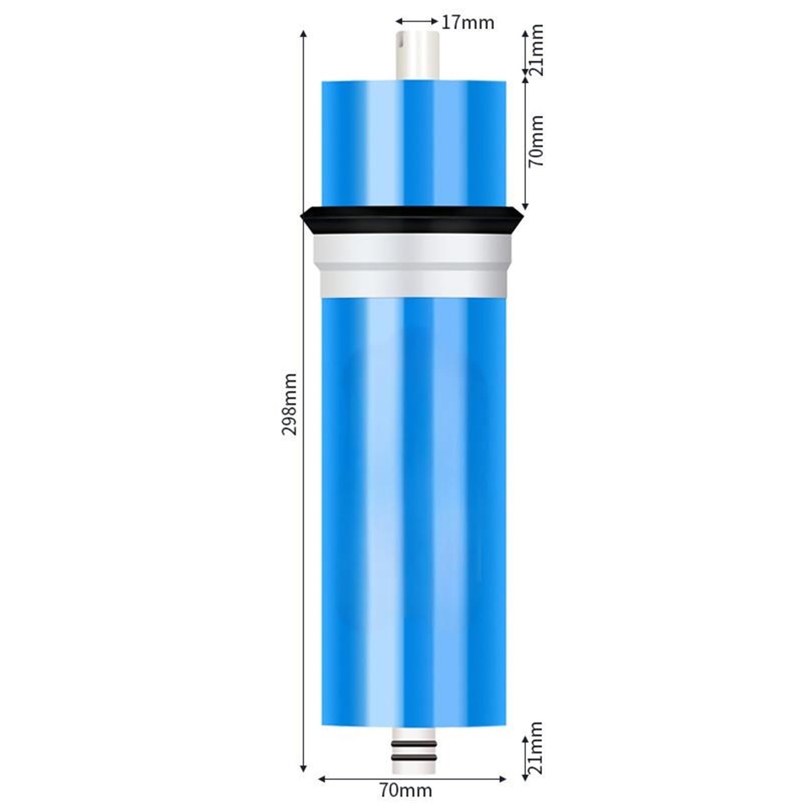Membrana de ósmosis inversa 400 GPD, 10 unidades, 3012-400, filtro agua gran caudal, purificador en el sabor del agua. Fácil instalación