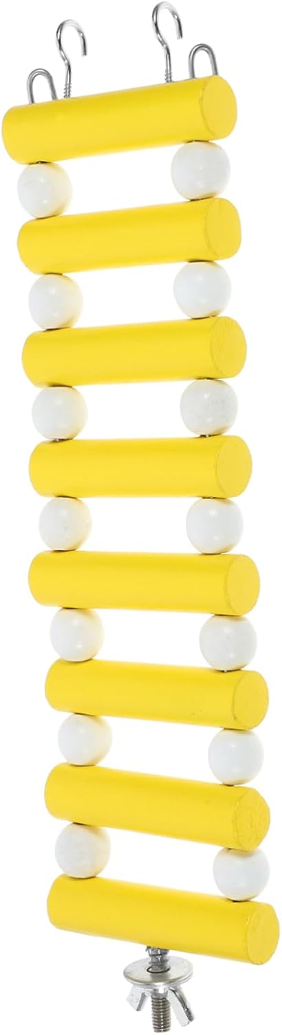 BESPORTBLE 5pcs Wooden Hamster Ladder Toy Climbing Bridge for Small Animals for Hamsters Rats and Other Pets Easy to Install