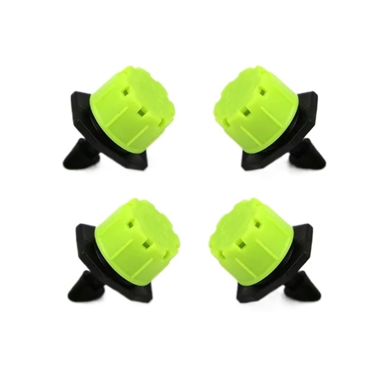 Ugello for irrigatori regolabili a 8 fori da 30-1000 pezzi 1/4 ''emettitore a goccia for contagocce for irrigazione con tubo giardino a effetto serra(B-50PCS)
