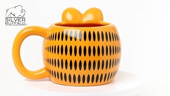 フェイスマグ ガーフィールド Amazon.com: Silver Buffalo Garfield Ceramic 3D Sculpted Mug, 20