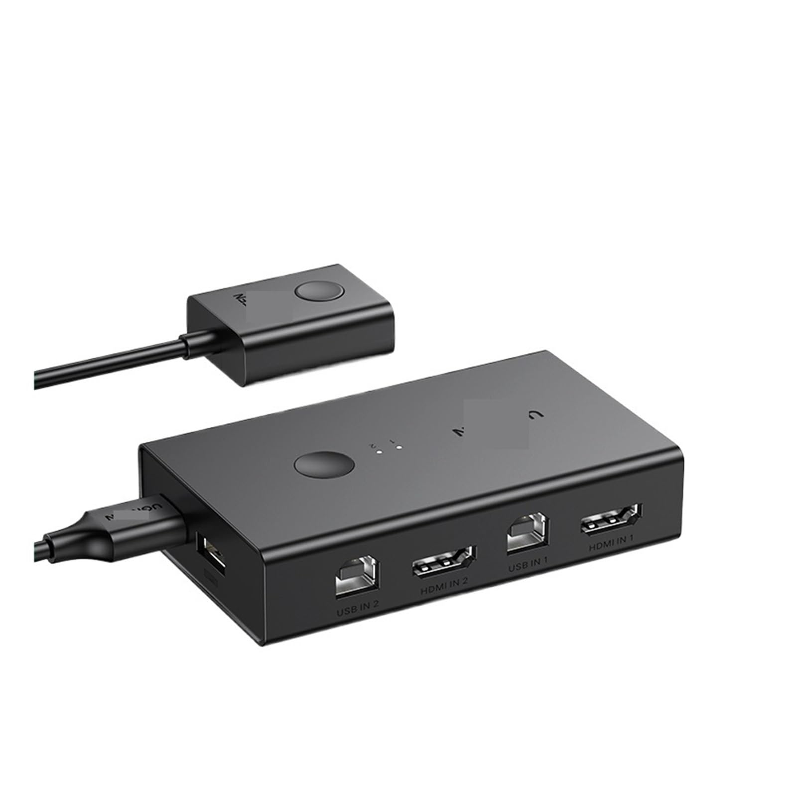 HDMI KVM Switch 4K@60Hz USB 2.0 Switcher in 1 Out for Printer Monitor Keyboard Mouse PCs Sharing Device Splitter-image-13