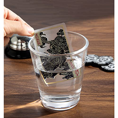 Vovcig 2 Deck Mini Playing Cards, Playing Cards Waterproof Poker Cards Game Poker For Teens Adults #TOP3