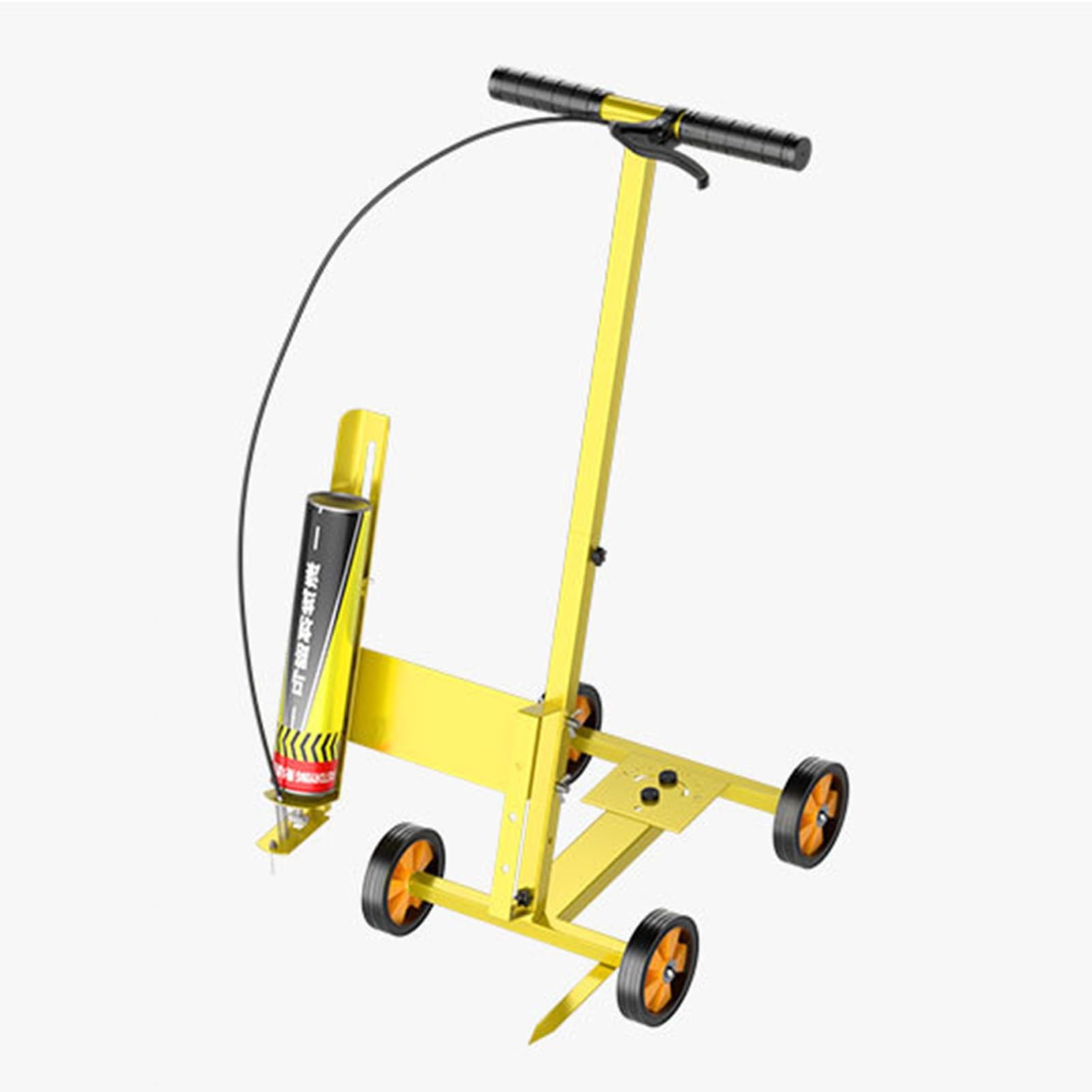 GTHTUHFD Line Marker Machine, Line Striping Machine Has Adjustable Line Width 2 To 5.9 Inches