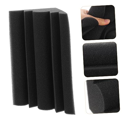 BESTonZON 4 piezas Baldosas Trampa de Graves Absorbentes de Sonido para Tratamiento Acústico en Estudios, Oficinas y Espacios de Grabación en Casa Aislamiento de Baja Frecuencia Diseño Ignífugo miniatura 6
