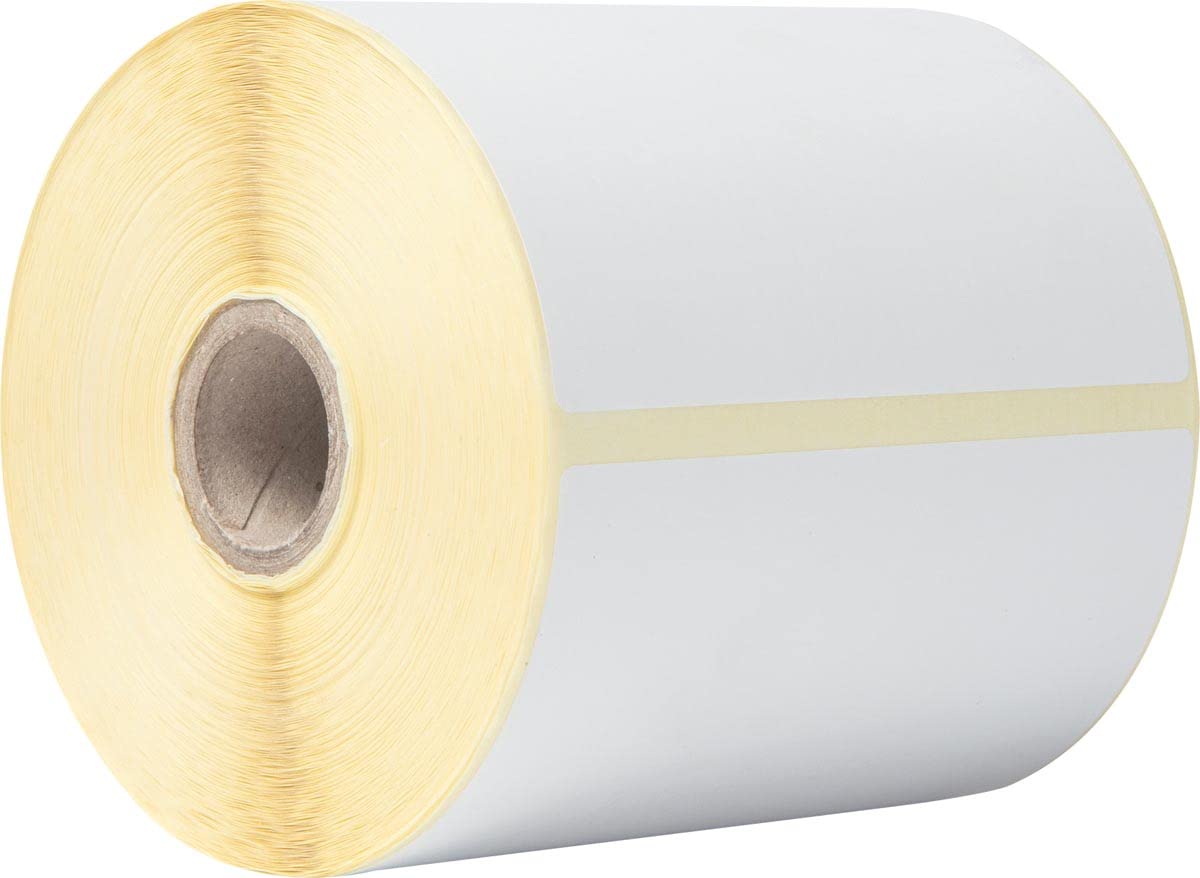 BROTHER BDE1J152102102 Etiquette thermique direct, 102mmx152mm(350 étiquettes) - multiple de 8 rouleaux