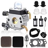FS80 FS85 Carburetor Carb Kit for STIHL FS80R FS85R FS80 HT75 FS74 FS75 FS76 FS85RX HS75 HS76 HS72 HS74 HS80 HS85 HL75 FH75 FC75 FC85 Trimmer KM80 KM85 HT70 HT75 C1Q-S42 C1Q-S63A Weedeater Parts