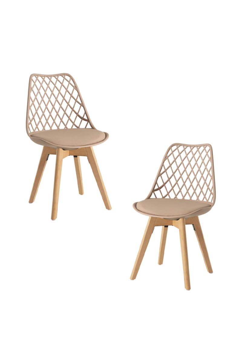 Regalos Miguel - Packs Sillas Comedor - Pack 2 Sillas Mima - Trigo