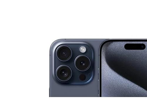 Amazon.com: Apple iPhone 15 Pro, 128GB, Blue Titanium - AT&T