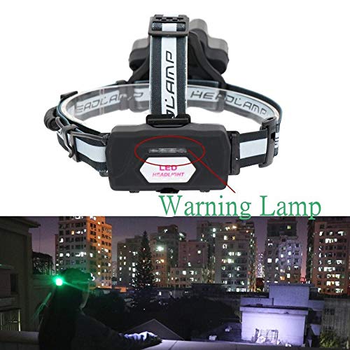Latarka czołowa 9 LED reflektor wędkarski reflektor USB ładowalna lampa myśliwska latarka LED z gwizdkiem latarka + kabel USB