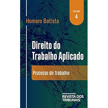 Capa do livro Direito do Trabalho Aplicado Volume 4 - Processo do Trabalho