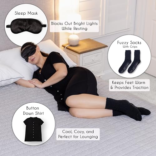 Sweet Jojo Designs C Section, Postpartum and Breastfeeding Recovery Kit Essentials Set Pregnancy Must Haves Gifts After Birth3