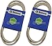 2 Pack Stens 265-415 OEM Replacement Belt Fits Cub Cadet 02000154P