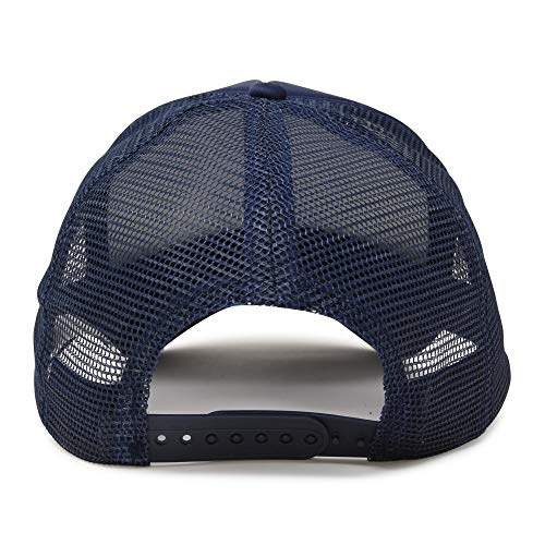 Image of Trucker Hat Mesh Cap Solid Colors Lightweight with Adjustable Strap Small Braid