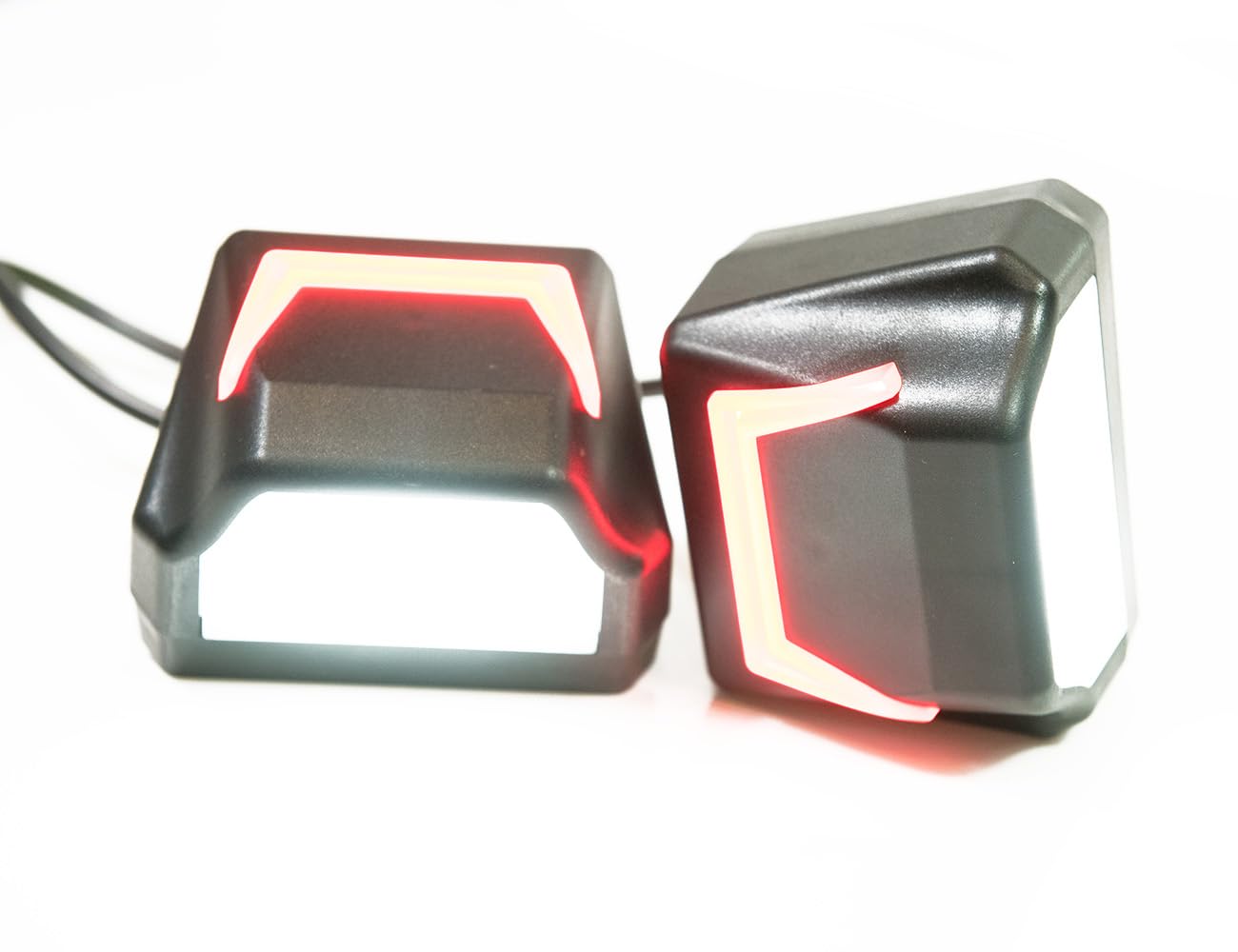 2 x Lampada da targa LED Neon 12 V 24 V con omologazione E Lampada da targa Auto SMD Posteriore Coppia