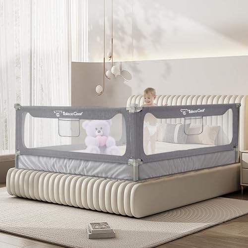 G TALECO GEAR Bed Rail for Toddlers, Stable Protective Bed Side Rails, Baby Bedrail Guard for Twin Full Queen &amp; King Size Bed (70.8 Inch, 1 Piece)