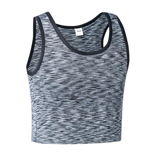 Image of Women Transgender Tomboy FTM Pull On Closure Elastic Chest Binder Pullover Tank Top