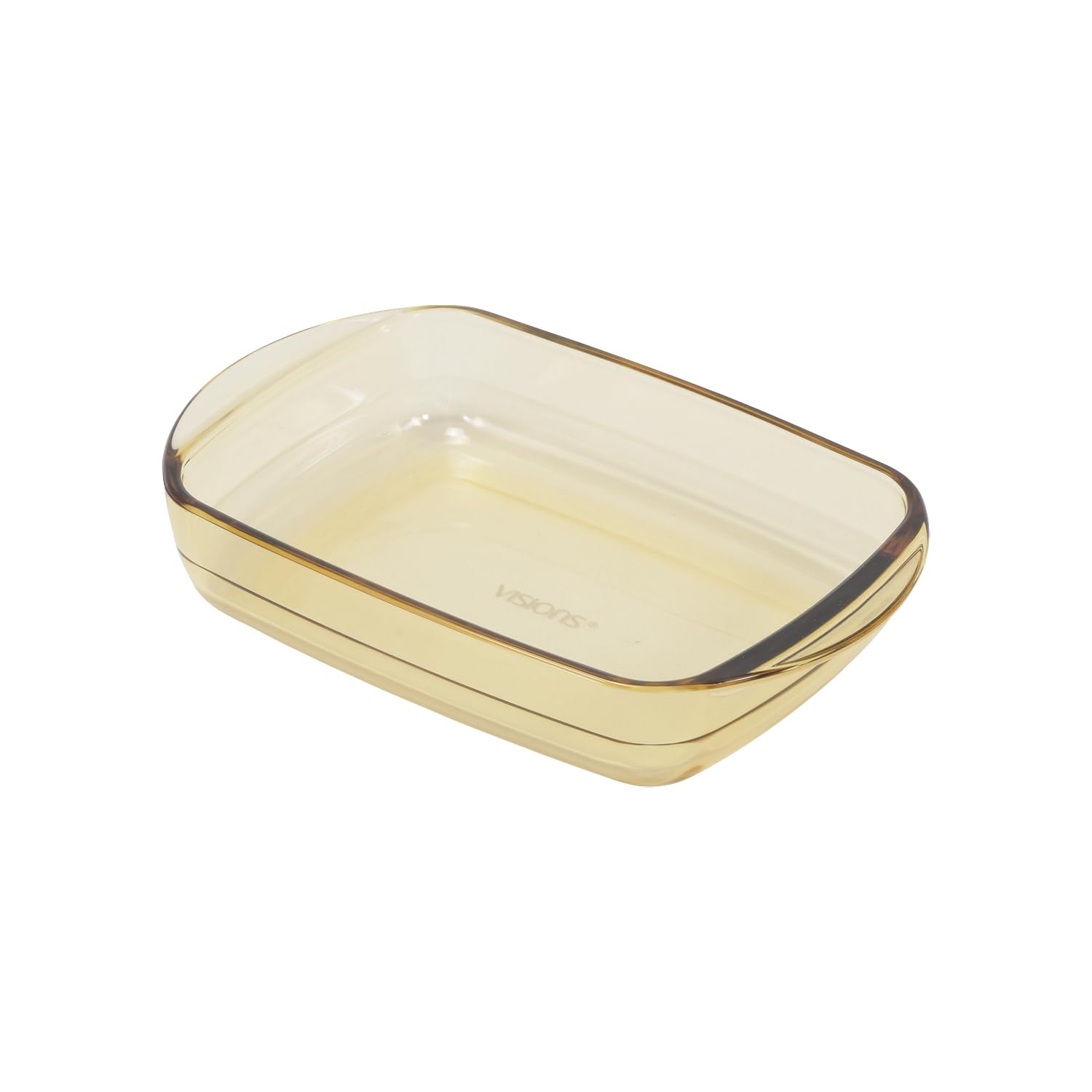 PEARL METAL Vision Dish Plate Baking Dish 0.8L Rectan, Heat Resistant, Glass, Microwave Safe, Oven Safe, Dishwasher Safe, CP-8833