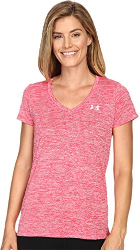 Image of Under Armour Womens Tech V-Neck Twist Short-Sleeve T-Shirt