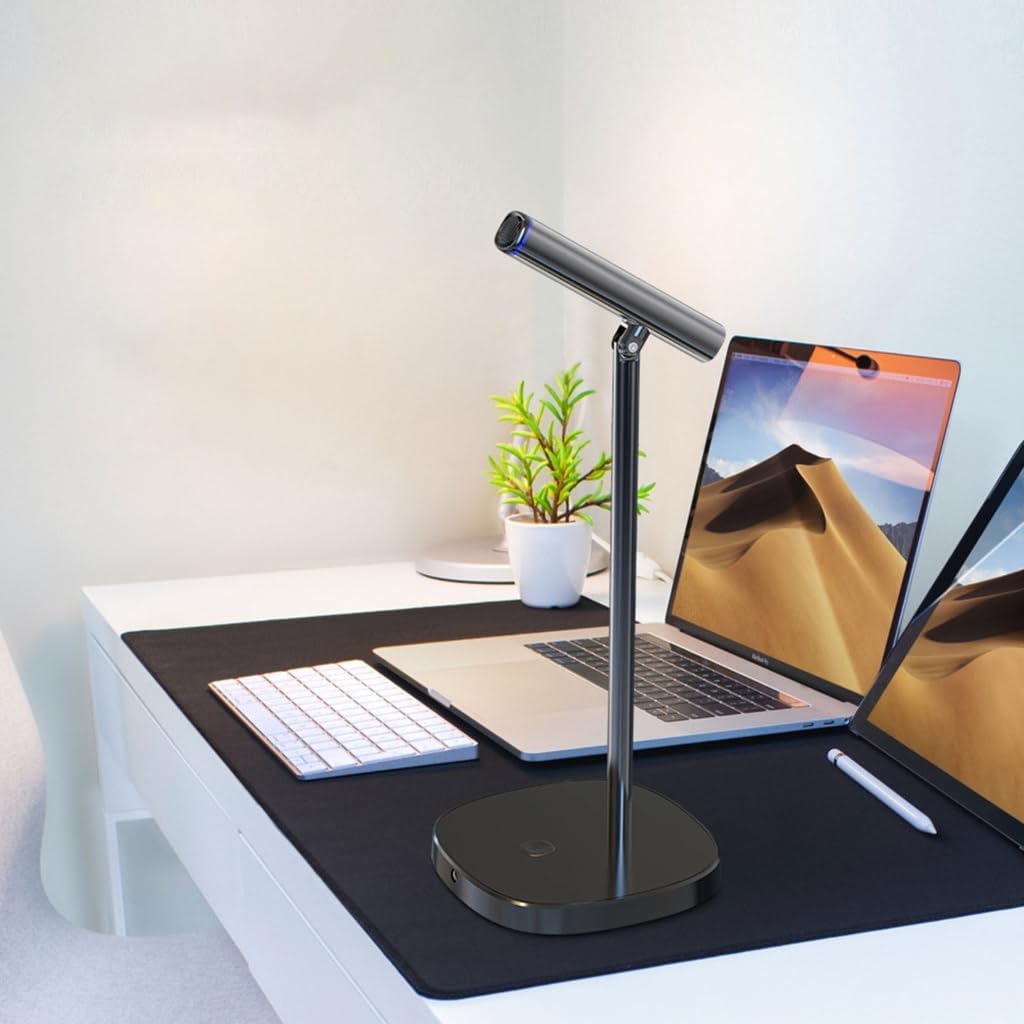 Computer Microphone Plug &Use Desktop Omnidirectional Condenser Laptop Mic Perfect for Video Conferencing, Dictation