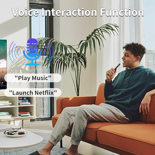 Image of for Samsung-Smart-TV-Remote-Replacement, for Samsung QLED OLED Smart TVs | Voice Function, 4 Shortcut Buttons