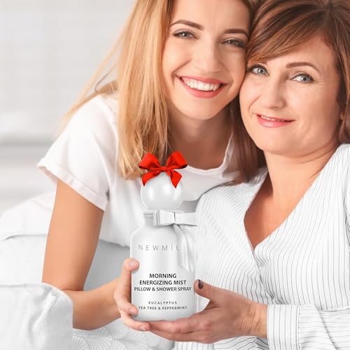Energizing Shower & Pillow Spray Peppermint Eucalyptus Tea Tree Essential Oils Natural Fast Acting Aromatherapy Mist for Relaxation Calming Stress Clear Sinus Cooling Relief Luxury Self Care Gift - Image 6