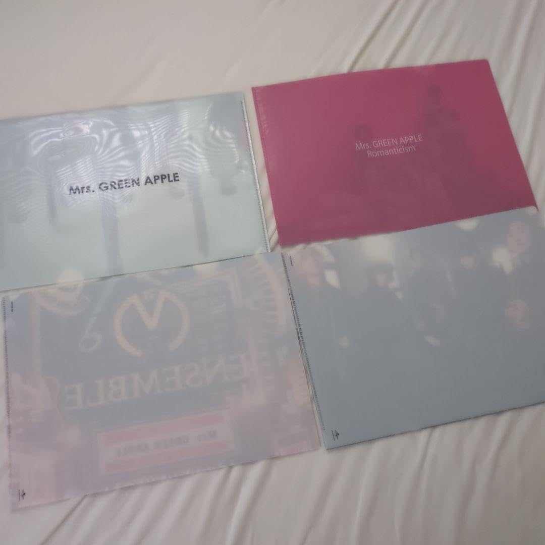 Amazon.co.jp: Mrs.GREEN APPLE クリアファイル 4枚セット CD特典