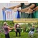 POTOK Resistance Bands Set, 3 Pack Latex Exercise Bands with Different Strengths,Elastic Bands for Upper & Lower Body & Core Exercise, Physical Therapy, Lower Pilates, Home Workouts, Rehab