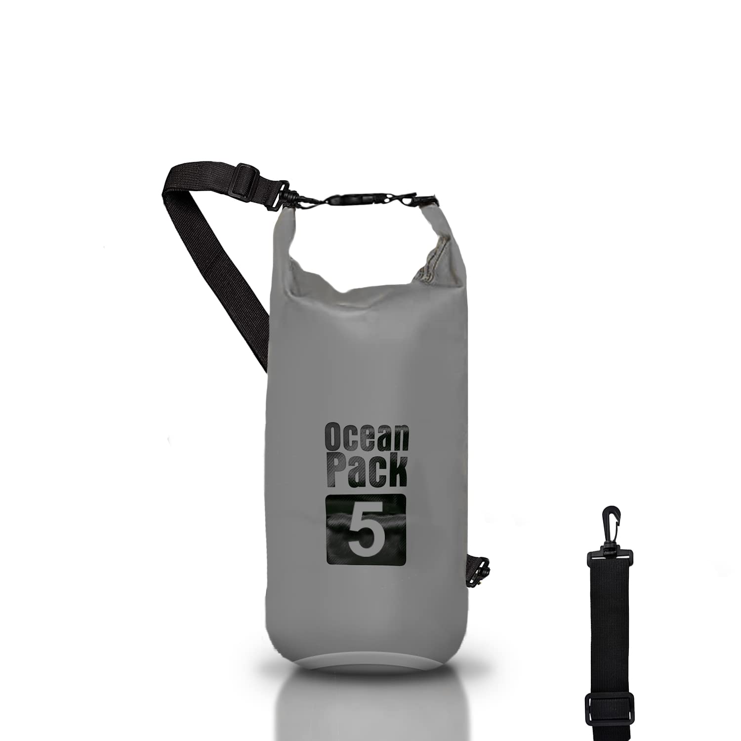 Waterproof Bag 5/10/20L, Dry Bag Sea, Waterproof Cover Shoulder Strap for SUP Canoeing, Kayaking, Boat Trip Boat, Fishing