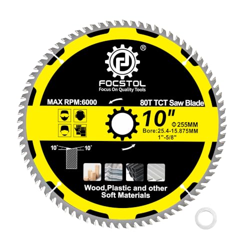 Image of FOCSTOL 10''(255mm) Wood Cutting Circular Saw Blade