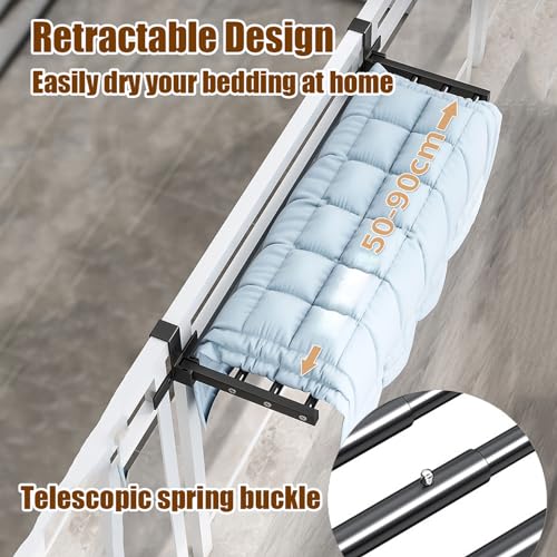 Porte-serviettes pliable en acier inoxydable séchoir à linge mural compact