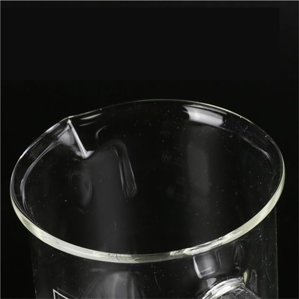 Vaso Vidrio Lab Con Asa Vidrio 50-2000Ml Vidriería Clara 1Pza | Todo vidrio, vasos de precipitados graduados(2000)