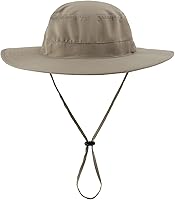 Vista 35 de Home Prefer Sombrero para sol para el aire libre con protección UV, secado rápido, unisex con solapa para proteger el cuello Gris cenizo