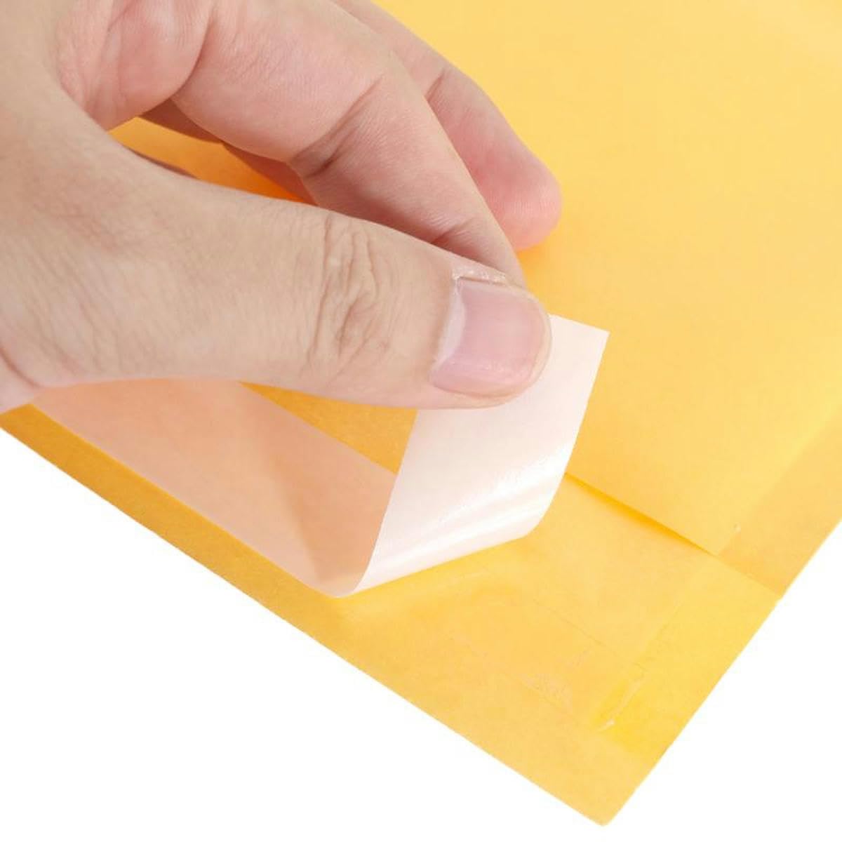 50 sztuk/partia Kraft Paper Bubble Mailers Koperty Torby Wyściełana koperta wysyłkowa z bąbelkową torbą pocztową Torba do pakowania