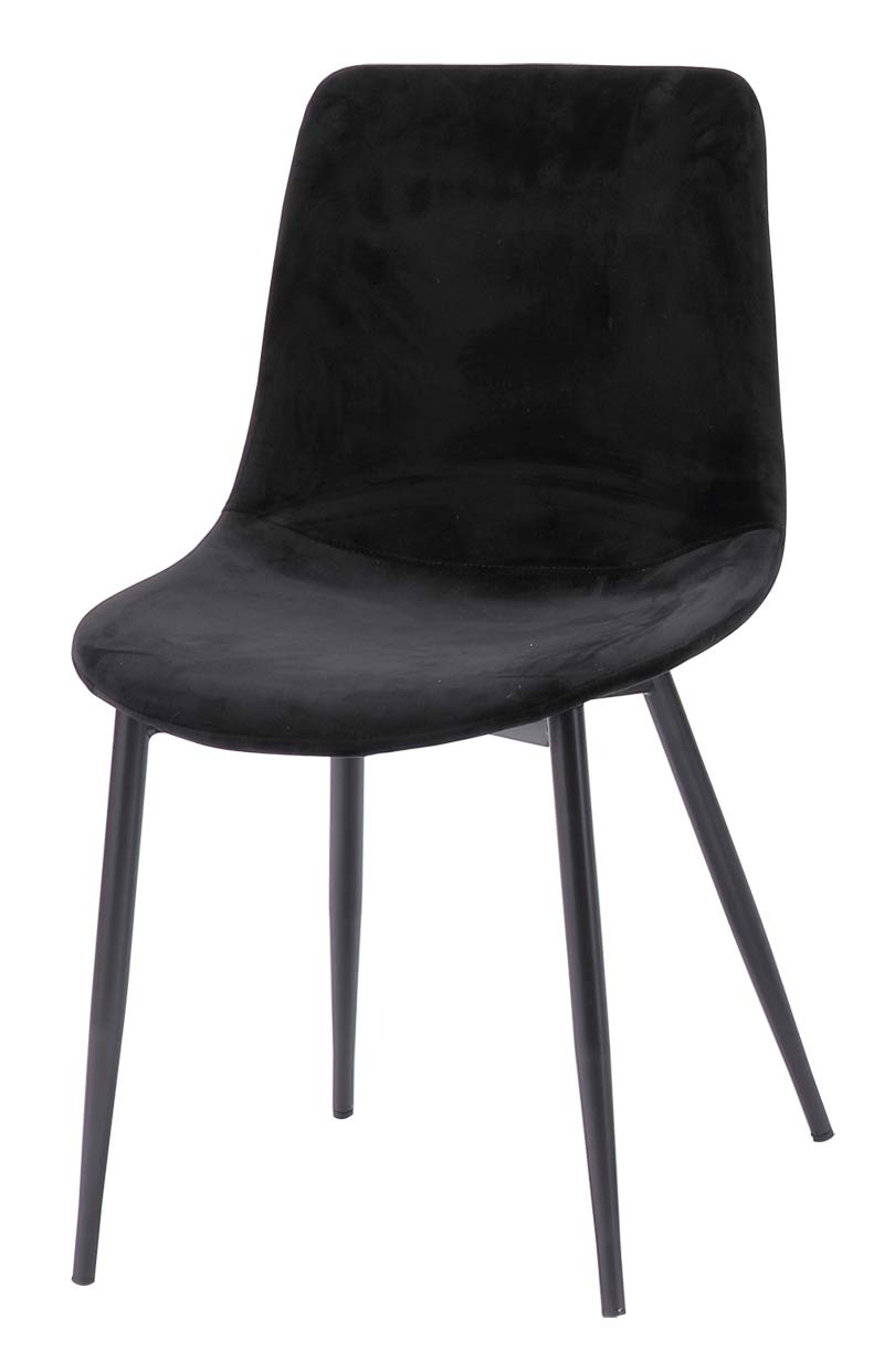 Amazon.com: Azuma Crafts TDC-9909 Chair, Black Velour, Width