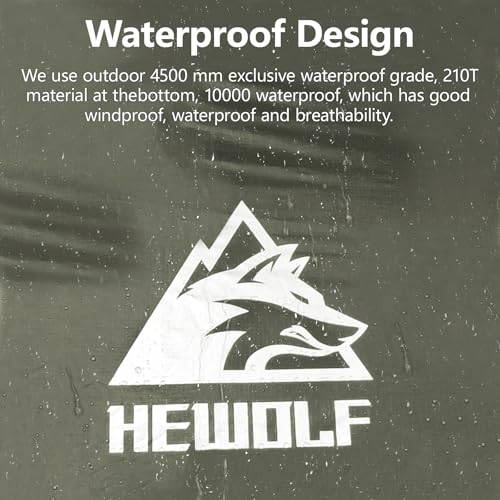 HEWOLF 2/3/4 Person Camping Tent の商品画像 4