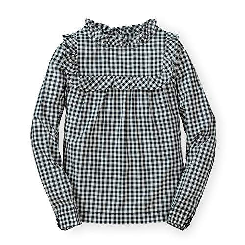 Image of Blouse with Ruffle Yoke by Hope & Henry Girl
