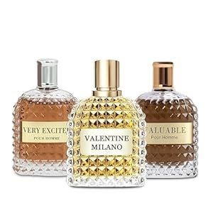 Men’s Cologne Valentine Set Wonderful Multi Scent Eau de Toilette Natural Spray Men’s Perfume For all Day Used 100ML Each Bottle(Random 1PCS)