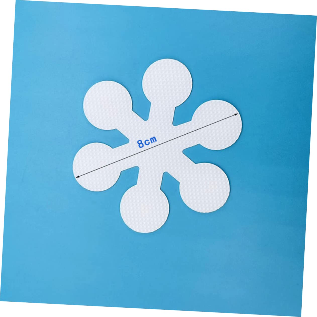 Unomor Bath Tub Anti Slip Tape by 20 Pcs Pack Tub Griers Boys and Girls Non-Slip Strip for Bathroom Kitchen White