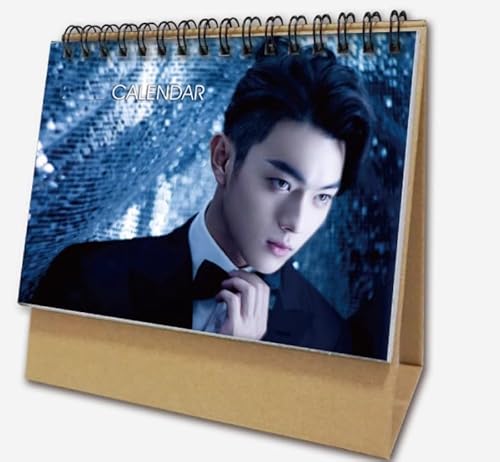 許凱 カレンダー グッズ 2026卓上 （非公式）シューカイ 2026年度 写真集カレンダー 新年のプレゼントクラスメート ギフト クリスマス お正月 プレゼント 誕生日 贈り物 応援 グッズ10[並行輸入品]のサムネイル