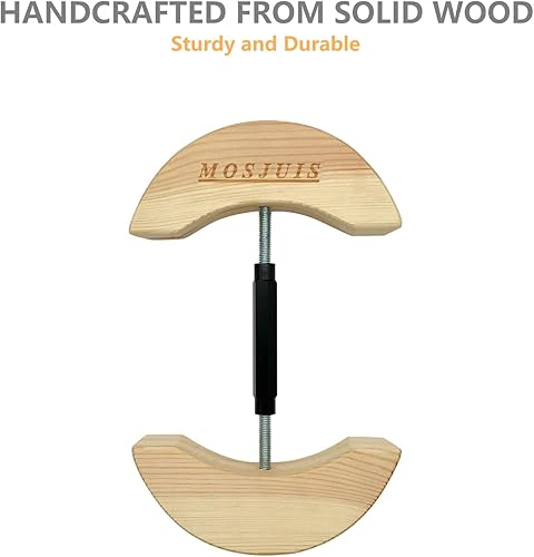 Miniatura 3 de Ensanchador de sombreros para sombreros ajustados de madera maciza para sombreros de vaquero, sombreros, gorras de béisbol para hombres y mujeres