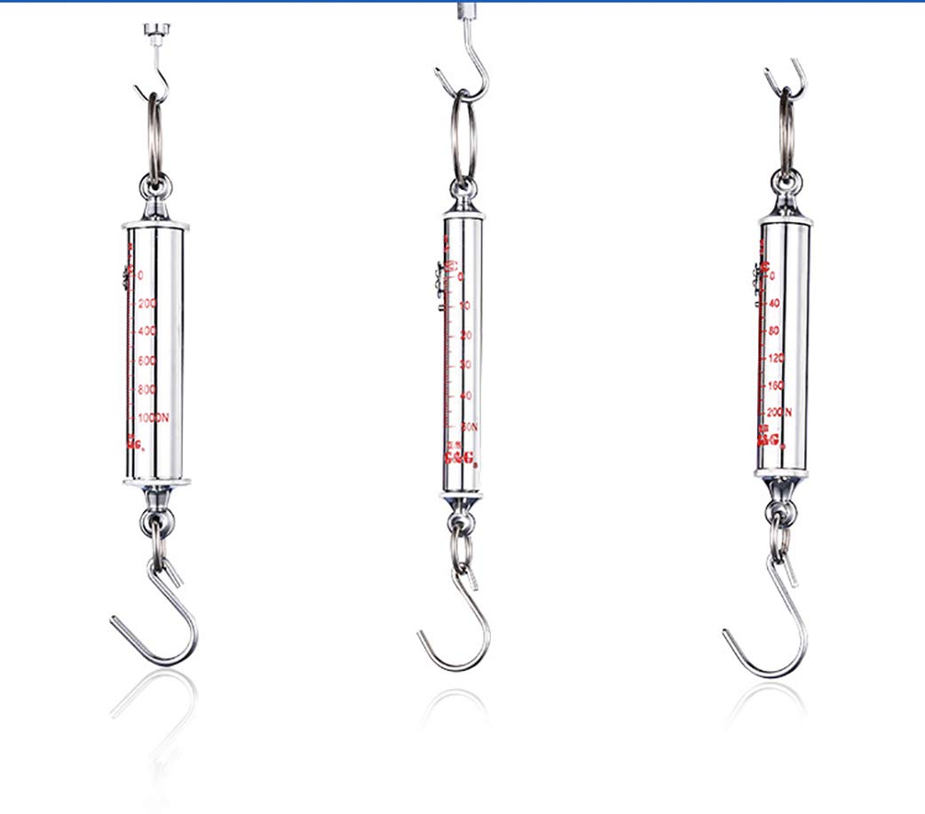 GOOHOCHY Spring Dynamometer 1pc Physical Mechanics Experiments Apparatus Laboratory Tool Experiments Apparatus Spring Scale Force Gauge Meter