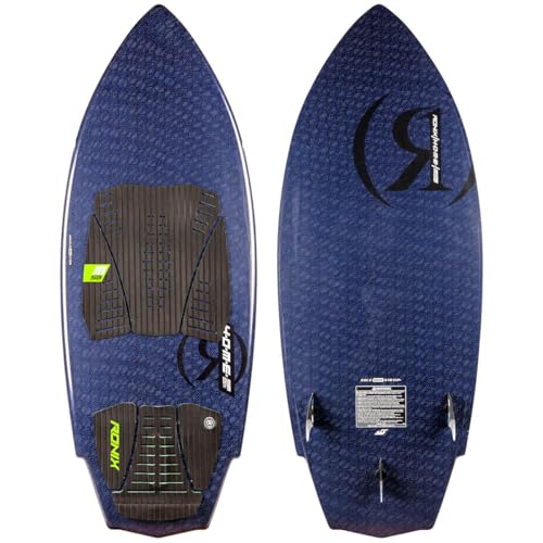 Ronix Wakesurf - H.O.M.E. Carbon Pro - M50 - Black/Volt Checkered - w/Bag - 4'7