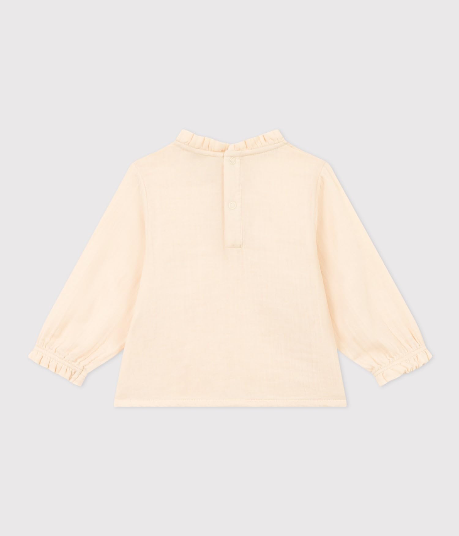 Petit Bateau Blouse Manche Longue Bébé Fille